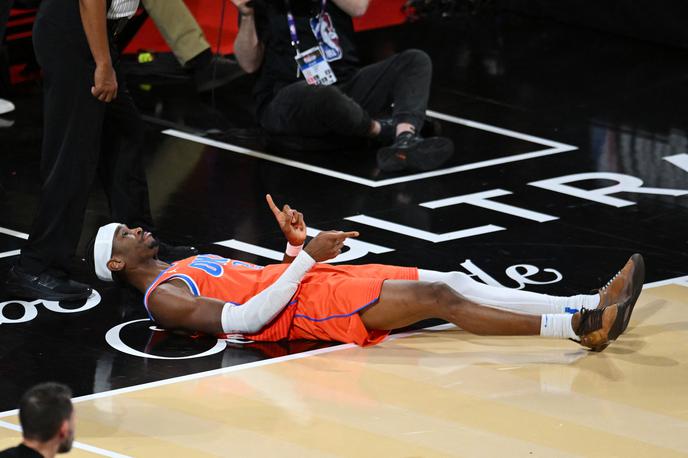 Shai Gilgeous-Alexander  Oklahoma City Thunder | Shai Gilgeous-Alexander je ob zmagi OKC dosegel 32 točk in osem skokov. | Foto Reuters