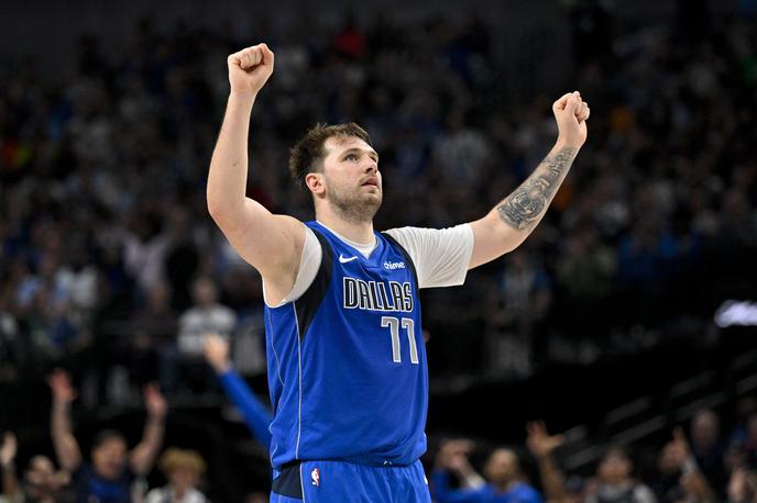 Luka Dončić | Luka Dončić je z Dallasom dobil še peto zaporedno tekmo na domačem parketu. | Foto Reuters