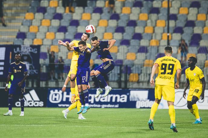 liga prvakov Maribor Soligorsk | Maribor je evropsko sezono začel v Ljudskem vrtu brez gola. Pa je veljal za favorita. | Foto Grega Valančič/Sportida