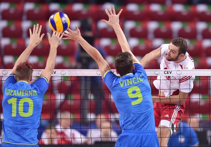 Slovenci so se v četrtfinalu EP svetovnim prvakom Poljakom oddolžili za poraz v skupini in si prvič v zgodovini priigrali polfinale. | Foto: Guliverimage