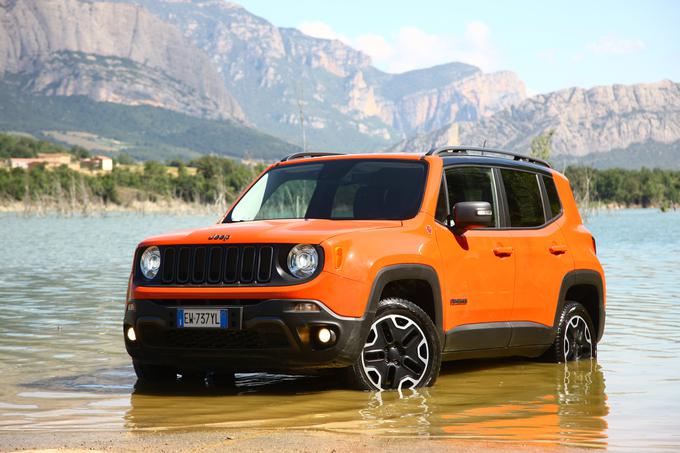 Jeep renegade: s terensko (tehnično) opremo je dosti zmogljivejši, kot bi si mislili. | Foto: Vinko Kernc