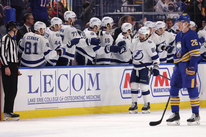 Tampa Bay Lightning Nikita Kučerov | Nikita Kučerov je k visoki zmagi nad Buffalom prispeval tri gole. | Foto Guliverimage