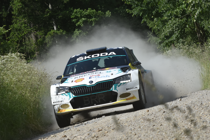 Eden od izdelkov je tudi električna različica Škodinega dirkalnika fabia rally2. | Foto: Kreisel Electric