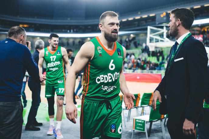 Cedevita Olimpija Umano Reyer Marko Jeremić | Marko Jeremić je za zmago Olimpije z 91:70 prispeval 22 točk. | Foto Grega Valančič/Sportida