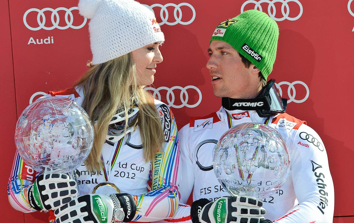 Lindsey Vonn  Marcel Hirscher | Foto Sportida