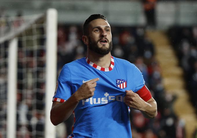 Koke je zadel za zmago Atletica. | Foto: Reuters