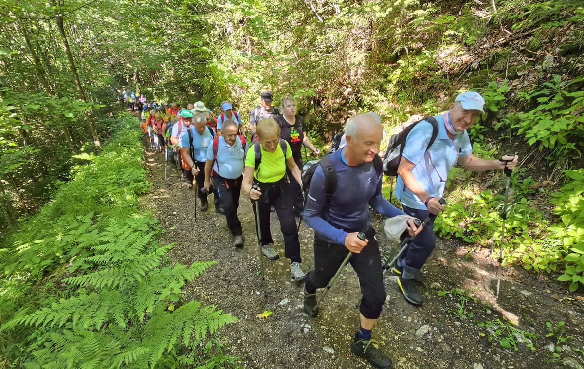 dan slovenskih planincev Črna na Koroškem | Planinci od blizu in daleč so se iz Črne odpravili na Pikovo in Navrški vrh. | Foto Manca Ogrin/PZS