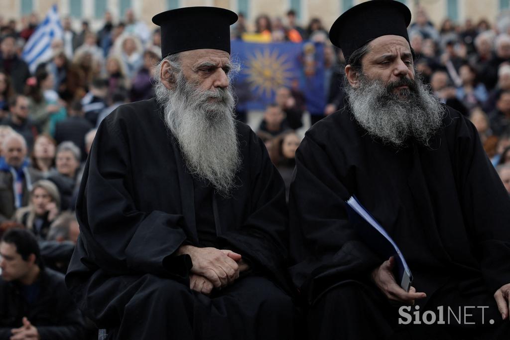 Protest v Grčiji