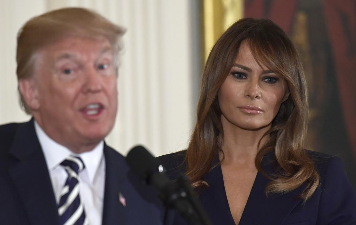 Melania in Donald Trump, 2018 | Melania Trump božiča letos ni preživela s svojim možem Donaldom Trumpom. | Foto Guliverimage