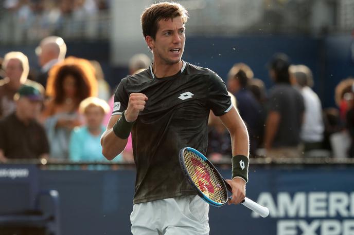 Aljaž Bedene | Aljaž Bedene je napredoval v drugi krog OP ZDA. | Foto Getty Images