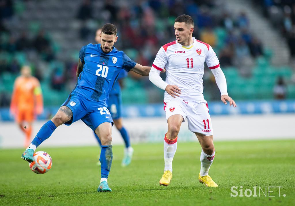 Prijateljska nogometna tekma: Slovenija - Črna gora, slovenska nogometna reprezentanca