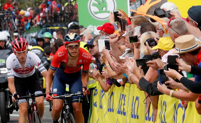 Tudi 6. etapa letošnjega Toura se je končala na smučišču La Planche des Belles Filles. Prihodnje leto se bo tam končal edini posamični kronometer na Touru. | Foto: Reuters