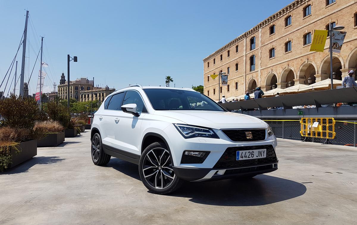 seat ateca barcelona | Foto Jure Gregorčič