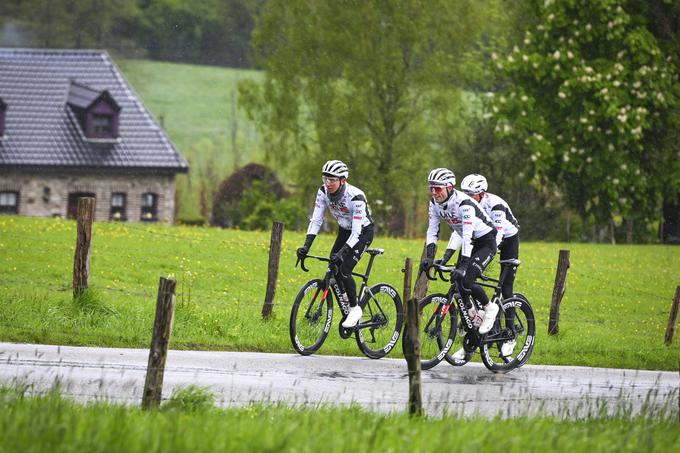 Na ogledu trase je kljub slabemu vremenu užival. | Foto: Guliverimage