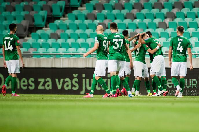 NK Olimpija, NK Maribor, derbi, Stožice | Ante Vukušiić je postal veliki junak derbija. | Foto Grega Valančič/Sportida