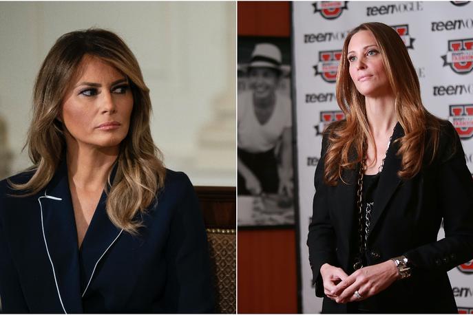 Stephanie Winston Wolkoff, Melania Trump | Melania in Stephanie sta bili prijateljici od leta 2003, a sta se odtujili, ko je Slovenka postala prva dama. | Foto Getty Images