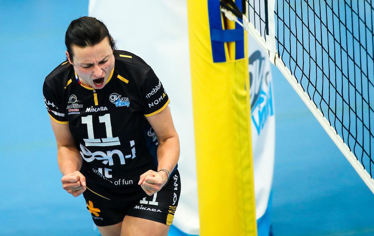 GEN-I Volley Nova KBM Branik | GEN-I Volley je vstal od mrtvih in ujel Novo KBM Branik. | Foto Matic Klanšek Velej/Sportida