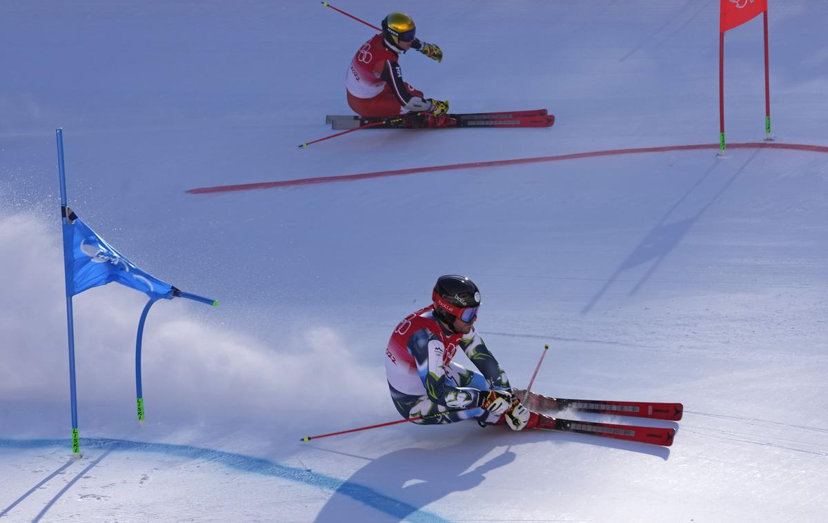 Paralelna ekipna tekma | Slovenci so obstali v četrtfinalu ekipne paralelne tekme in zasedli sedmo mesto. | Foto Guliverimage