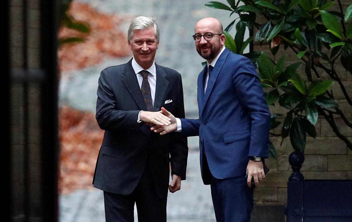 Charles Michel. Belgijski kralj Philippe. | Foto Reuters