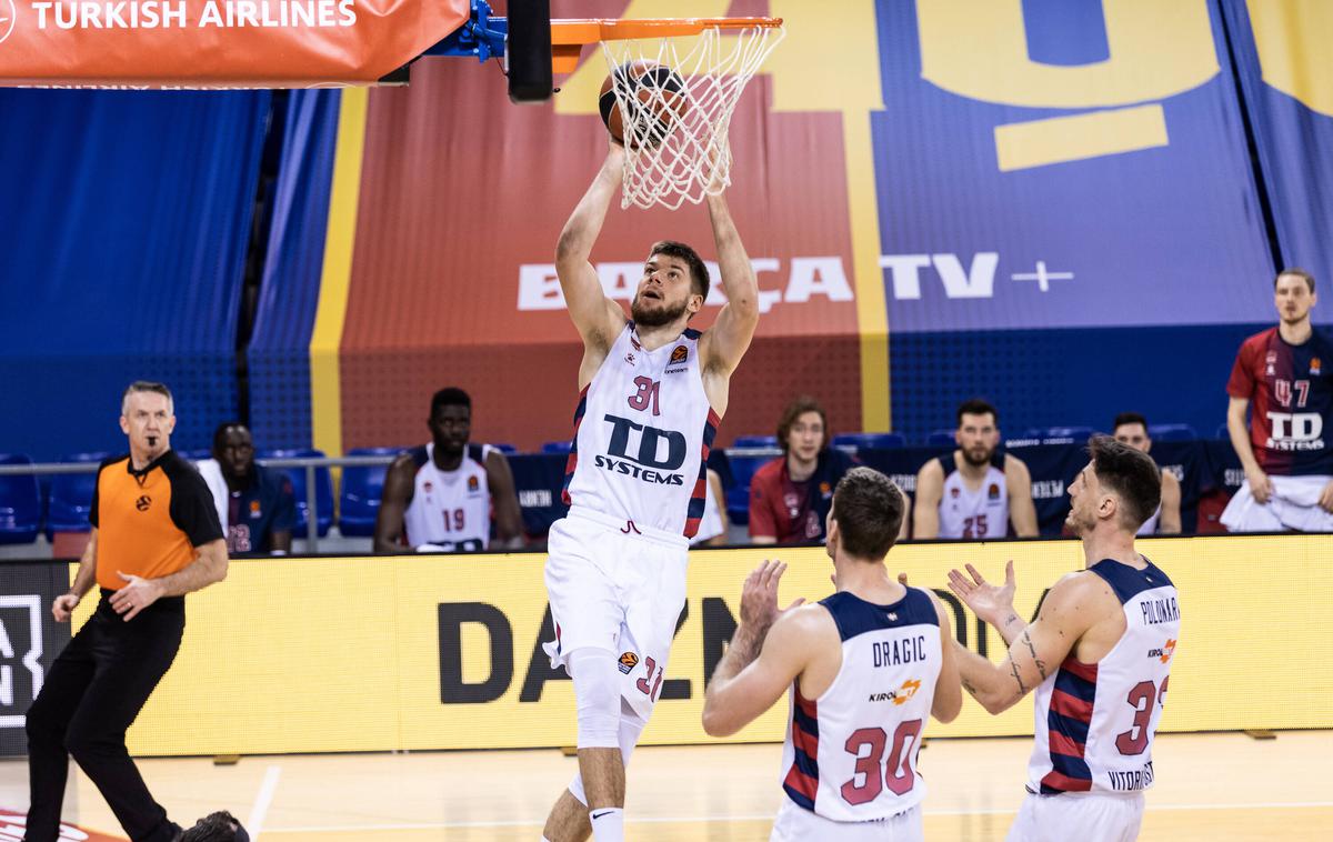 Baskonia | Baskonia Zorana Dragića je po izjemnih zadnjih minutah priredila velik preobrat in vknjižila pomembno zmago v boju za končnico. | Foto Guliverimage