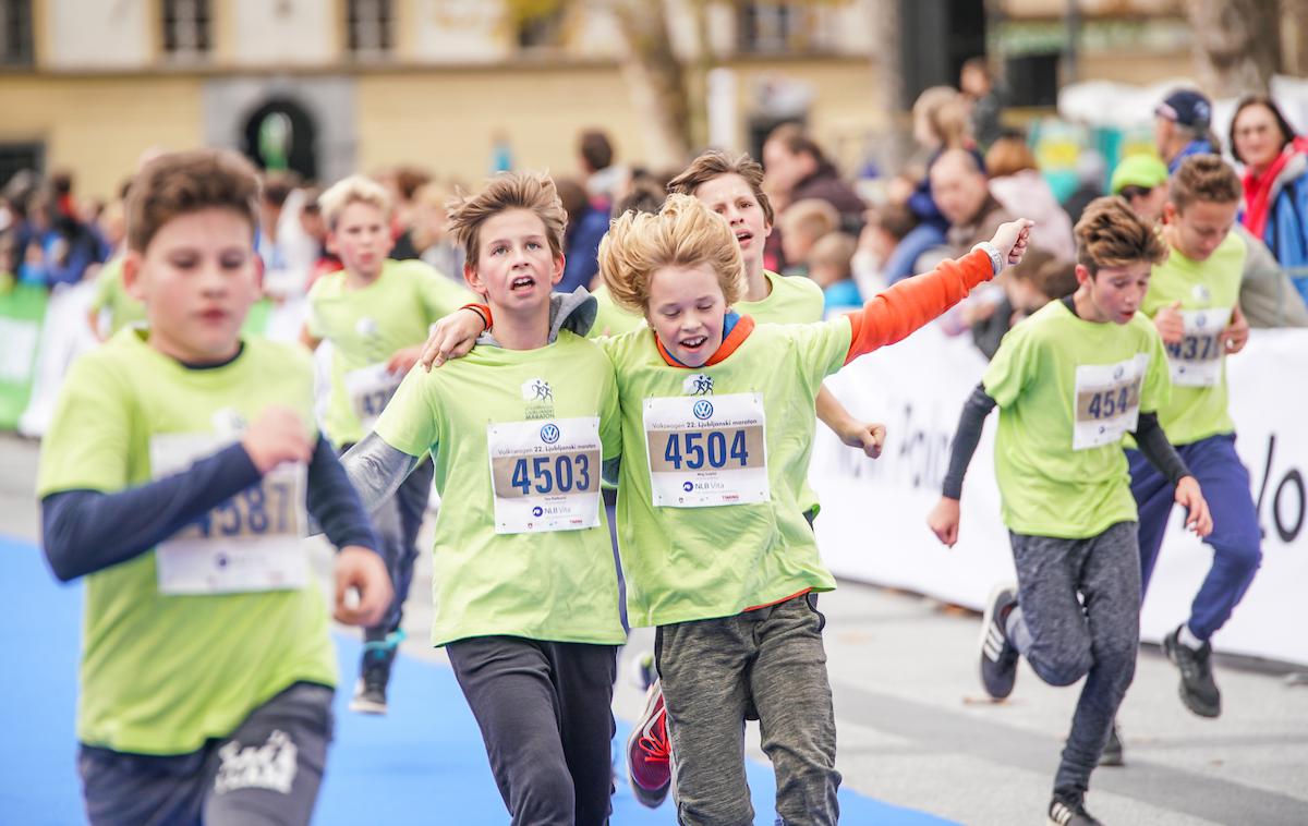 Ljubljanski maraton, otroci