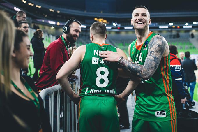 Ljubljanska ekipa je v tej sezoni Eurocupa pri treh zmagah in enajstih porazih. | Foto: Grega Valančič/Sportida