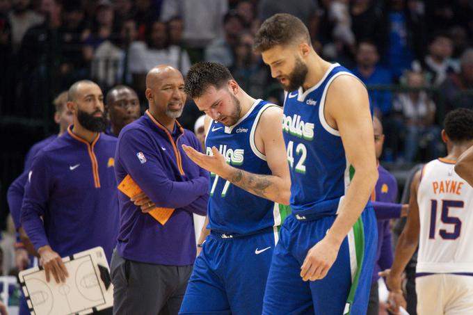 Luka Dončić in Maxi Kleber sta soigralca vse od prihoda Ljubljančana v ligo NBA. | Foto: Reuters