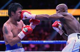 Yordenis Ugas, Manny Pacquiao