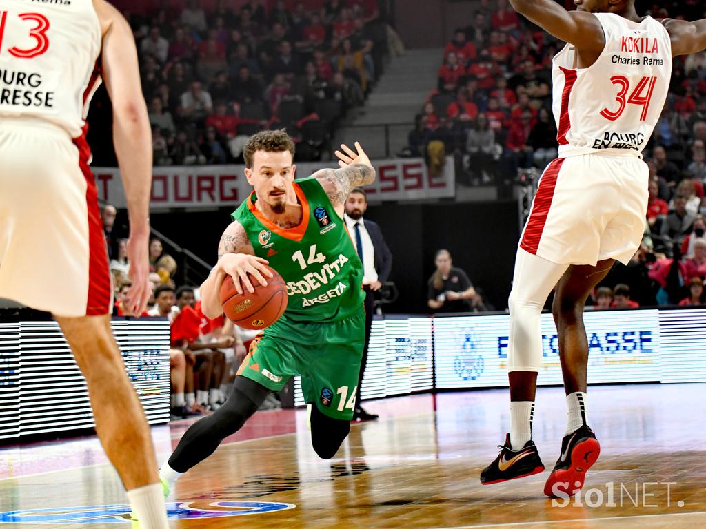 EuroCup: JL Bourg - Cedevita Olimpija