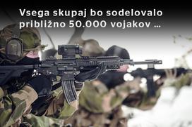 Nato. Vojaška vaja.