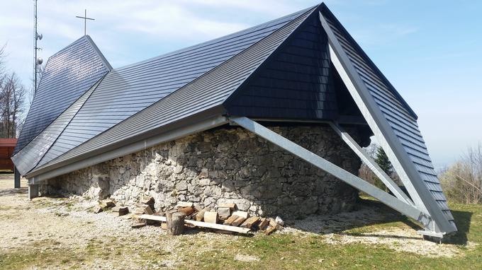 Nadkrite ostaline cerkve sv. Jere na Trdinovem vrhu. Foto: Marko Habjan | Foto: 