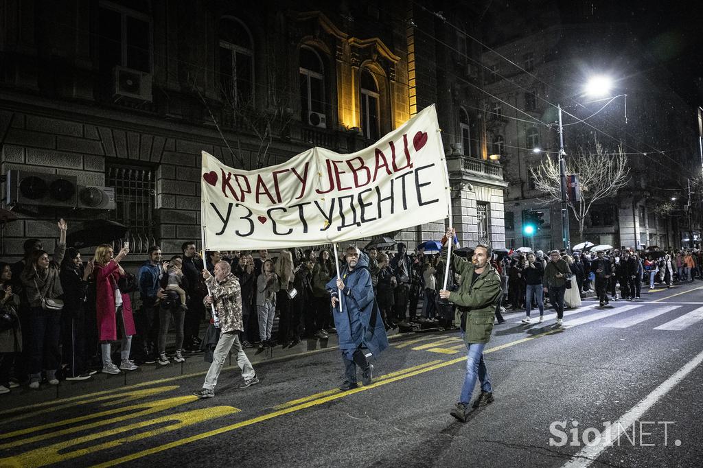 Protesti Beograd 14.03.2025