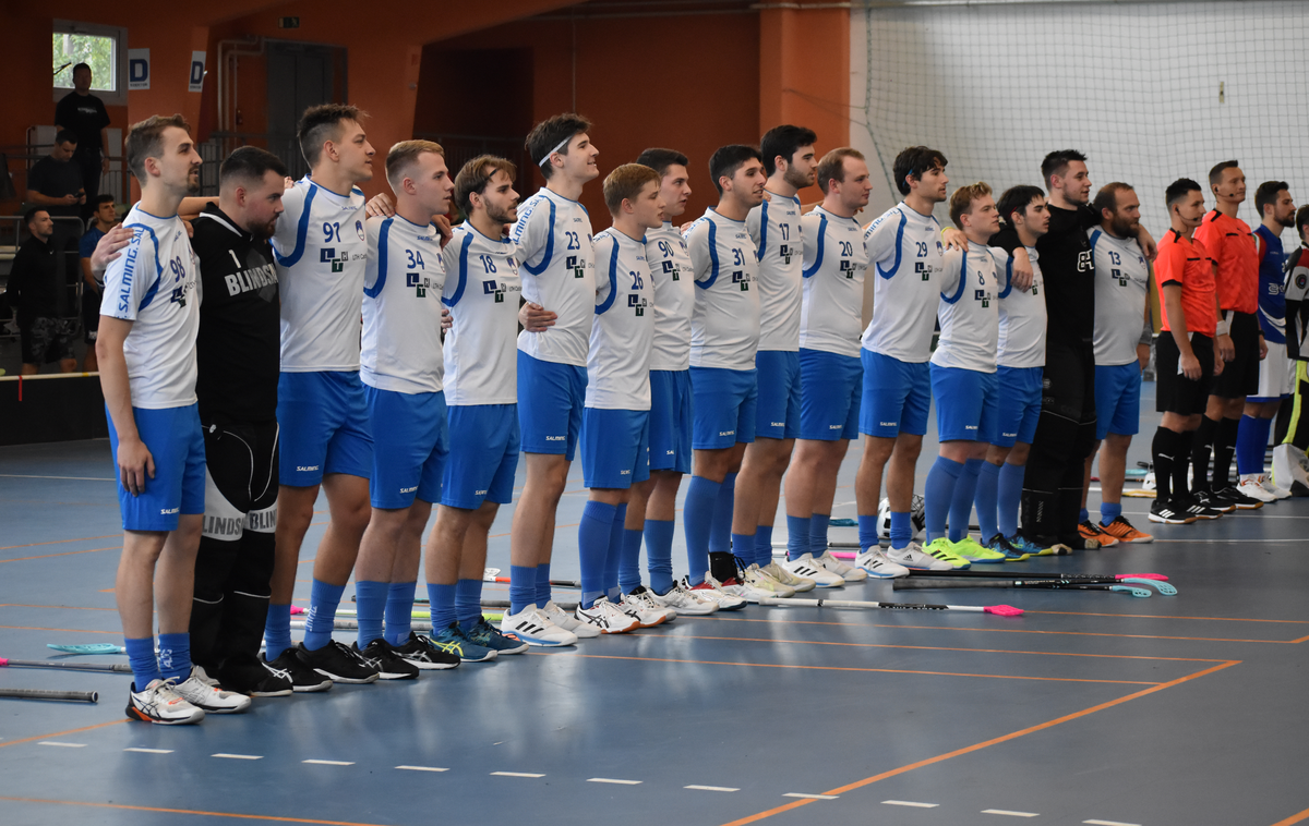 floorball | Slovenski floorballisti bodo med 31. januarjem in 4. februarjem v Škofji Loki gostili kvalifikacije za nastop na svetovnem prvenstvu, ki bo decembra na Švedskem. | Foto Dori Nyerges