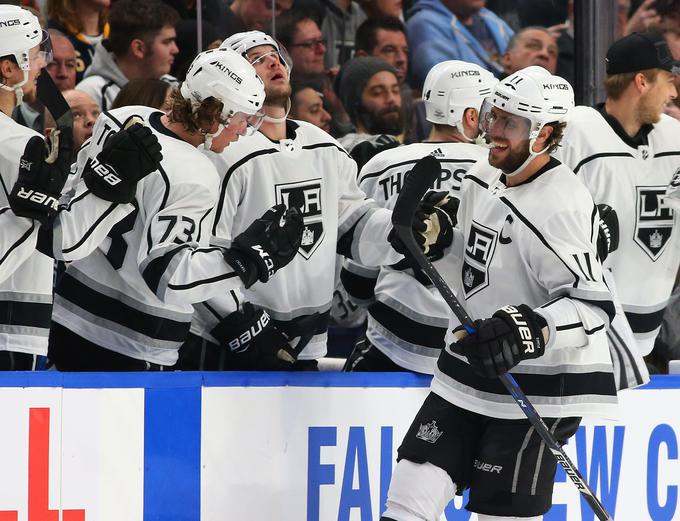 Tudi Anže Kopitar, kapetan LA Kings, je svetovna športna zvezda. | Foto: Reuters