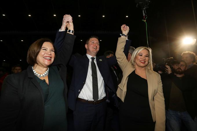 Na sliki: John Finucane, Michelle O | Foto: Reuters