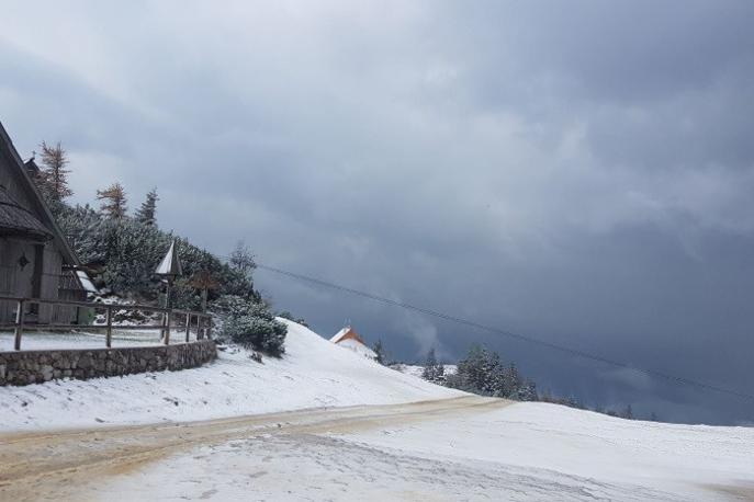 Sneg na Veliki planini | Foto Velika planina d. o. o.