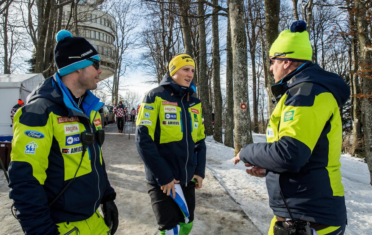 Miha Verdnik, Štefan Hadalin in Klemen Bergant | Miha Verdnik, Štefan Hadalin in Klemen Bergant se iz Aareja vračajo s prvo slovensko moško kolajno na SP po letu 2001. | Foto Vid Ponikvar