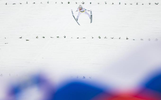 "Kar zadeva občutek, so po mojem mnenju najbolj razviti slovenski fantje. Timi, Žaba (Anže Lanišek, op. a.), Domen Prevc ... Oni res letijo lepo." | Foto: Grega Valančič/Sportida