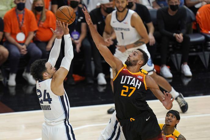 Rudy Gobert | Francoz je ponovno postal najboljši obrambni igralec v NBA. | Foto Guliverimage