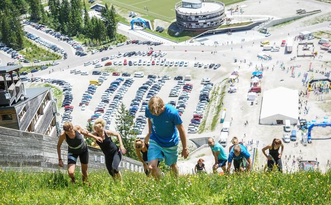 oviratlon, Planica | Foto: Damjan Končar