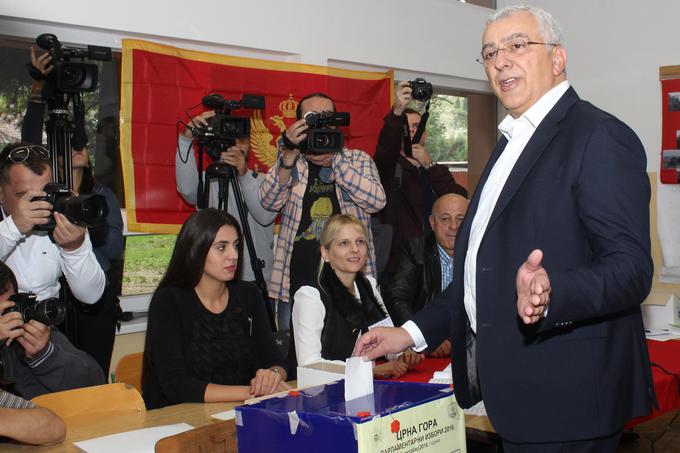 Prosrbski Andrija Mandić, tretjeuvrščeni v prvem krogu, je pred drugim krogom podprl Milatovića. | Foto: Guliverimage/Vladimir Fedorenko