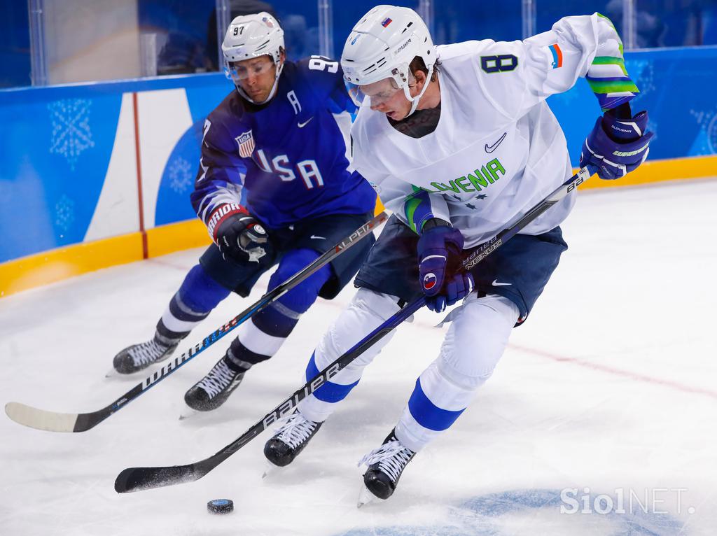 slovenska hokejska reprezentanca ZDA OI