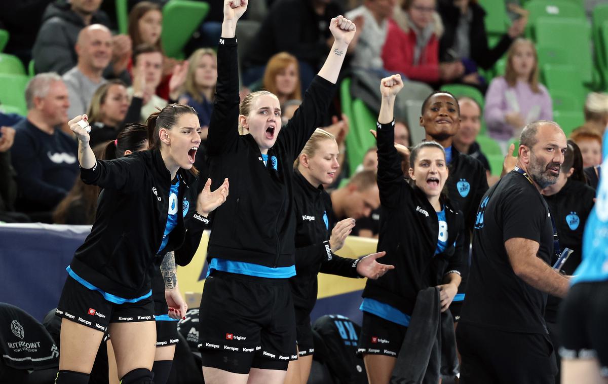 EHF liga prvakinj: Krim Mercator - Metz | Izbranke Dragana Adžića so nazadnje v tesnem obračunu premagale Rapid iz Bukarešte. | Foto www.alesfevzer.com