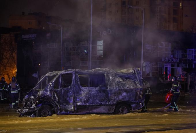 V napadu je bila poškodovana tudi postaja podzemne železnice. | Foto: 