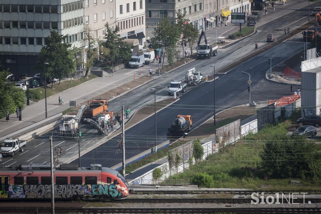 Prometni kolaps v Ljubljani