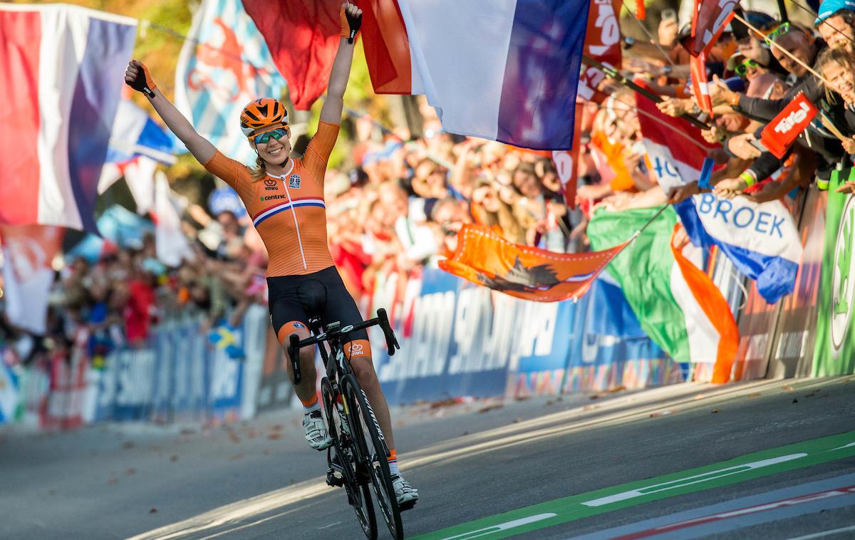 Anna van der Breggen |  Anna van der Breggen je pometla s konkurenco. | Foto Vid Ponikvar