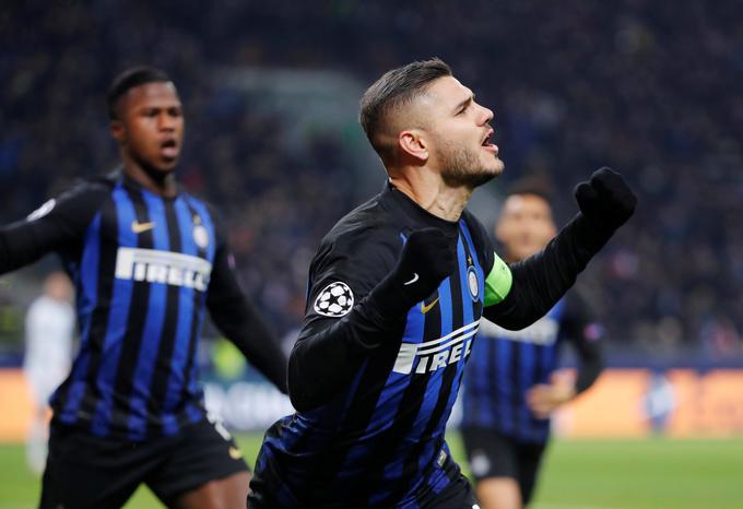 Mauro Icardi je najboljši strelec milanskega Interja. | Foto: Reuters