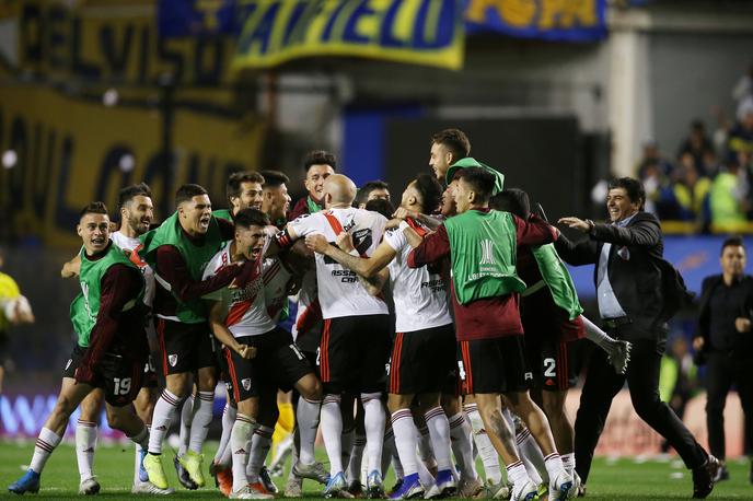 Boca Juniors River Plate | River Plate se je uvrstil v veliki finale. | Foto Reuters