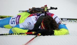 Teja Gregorin orje slovensko biatlonsko ledino, prva tudi z olimpijsko medaljo