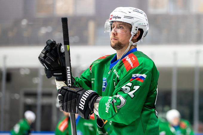 Konec novembra se je pridružil Olimpiji in ostal do konca sezone – Ljubljančani so jo končali v četrtfinalu ICEHL in z naslovom državnega prvaka. | Foto: Matic Klanšek Velej/Sportida